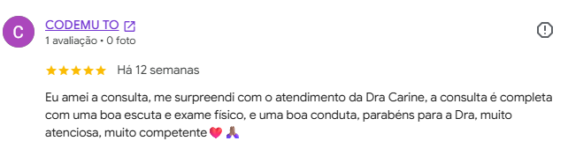 Registro original da avaliação de CODEMU TO